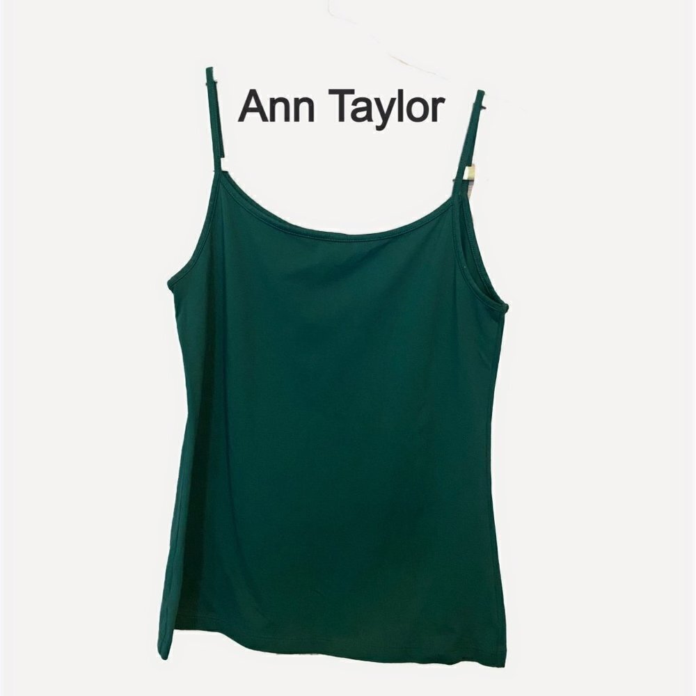 Daily 3 For $25 NWOT Ann Taylor Spaghetti Strap Tank Top - Picture 3 of 7